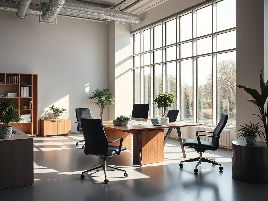 Image of an empty office.